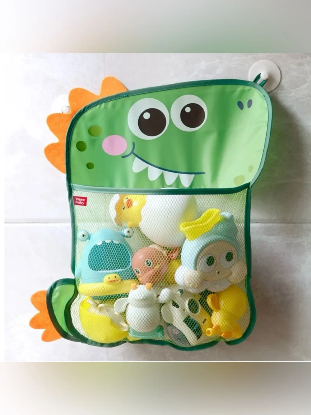 Baby Dinosaur Bath Toy Storage Organizer